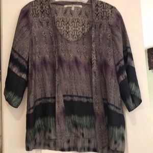 Gorgeous tie neck blouse.